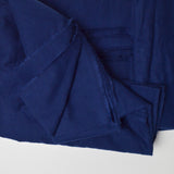 Navy Blue Brushed Flannel Woven Fabric - 44" x 192"