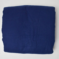 Navy Blue Brushed Flannel Woven Fabric - 44" x 192"