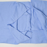 Periwinkle Woven Brushed Flannel Fabric - 43" x 53"