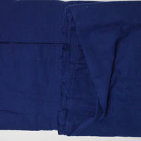 Navy Blue Brushed Flannel Woven Fabric - 59" x 110"