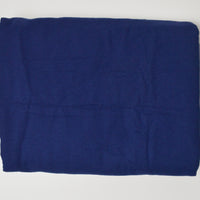 Navy Blue Brushed Flannel Woven Fabric - 59" x 110"