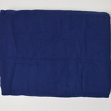 Navy Blue Brushed Flannel Woven Fabric - 59" x 110"