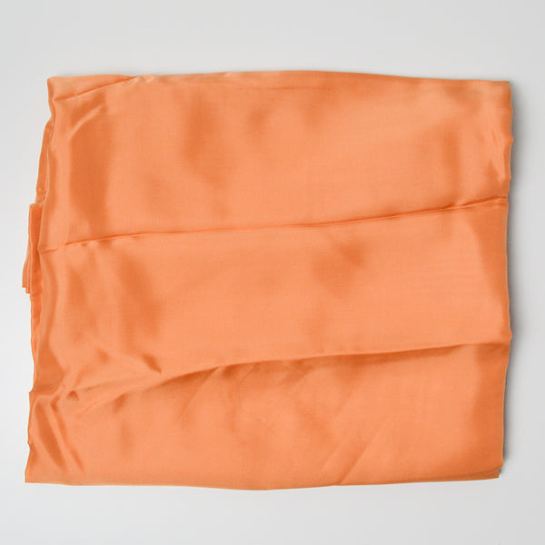Orange Satiny Woven Fabric - 44" x 84"