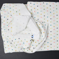 Off-White + Colorful Star Print Woven Fabric - 45" x 140"
