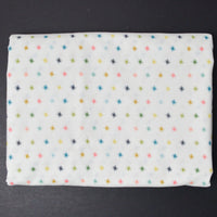 Off-White + Colorful Star Print Woven Fabric - 45" x 140"