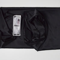 Black Satin Woven Fabric - 60" x 74"