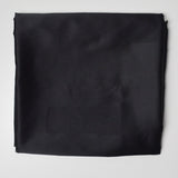Black Satin Woven Fabric - 60" x 74"