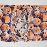 Blueberry Muffin Print Quilting Weight Woven Fabric - 43" x 72"