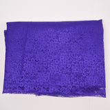 Purple Floral Lace Fabric - 59" x 144"