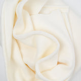 Off-White Springy Fleece Fabric - 40" x 60"