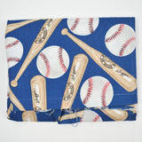Joe Boxer Baseball Illustration Print Quilting Weight Woven Fabric - 44" x 106"
