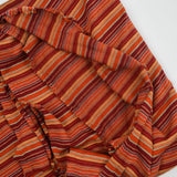 Autumnal Colorful Stripes Knit Fabric - 60" x 90"
