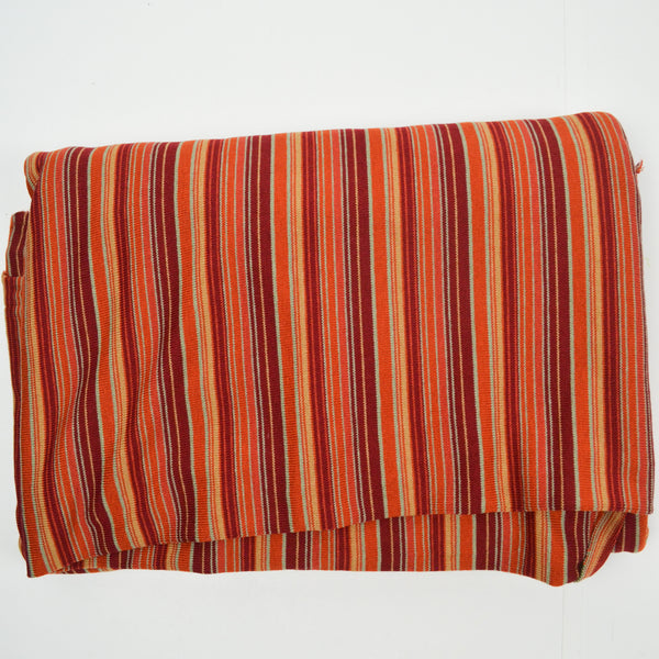 Autumnal Colorful Stripes Knit Fabric - 60" x 90"