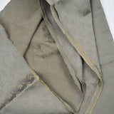Gray-Green Damask Floral Thick Woven Fabric - 58" x 82"