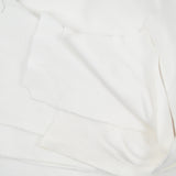 White Small Waffle Stretch Knit Fabric - 48" x 50"