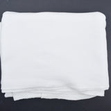White Small Waffle Stretch Knit Fabric - 48" x 50"