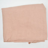 Dusty Pink-Beige Linen-Like Woven Fabric - 56" x 120" - Moth ball smell