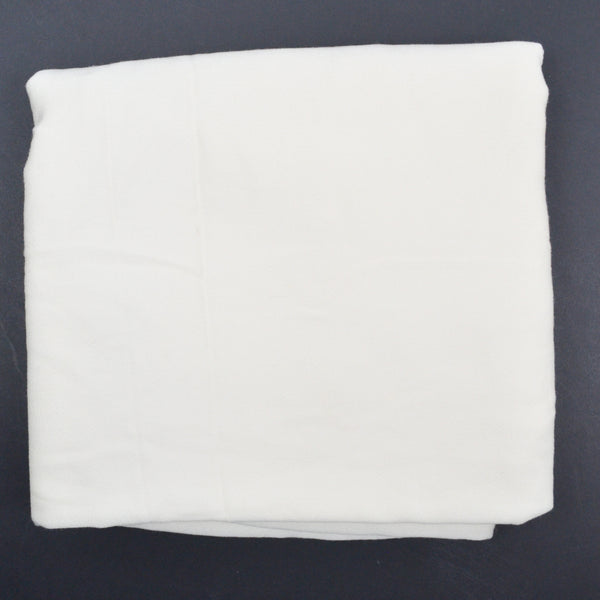 Off-White Soft Drapey Woven Fabric - 58" x 94"