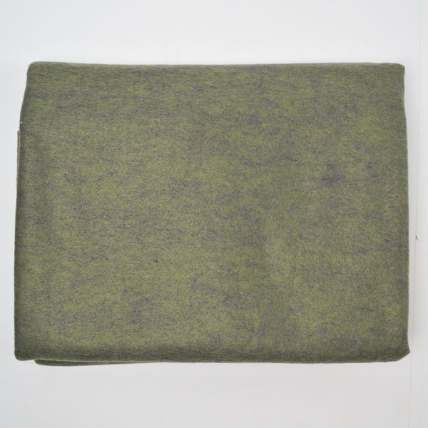 Green + Gray Felt Fabric - 37" x 94"