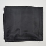 Black Checkered Damask Texture Silky Woven Fabric - 60" x 188"