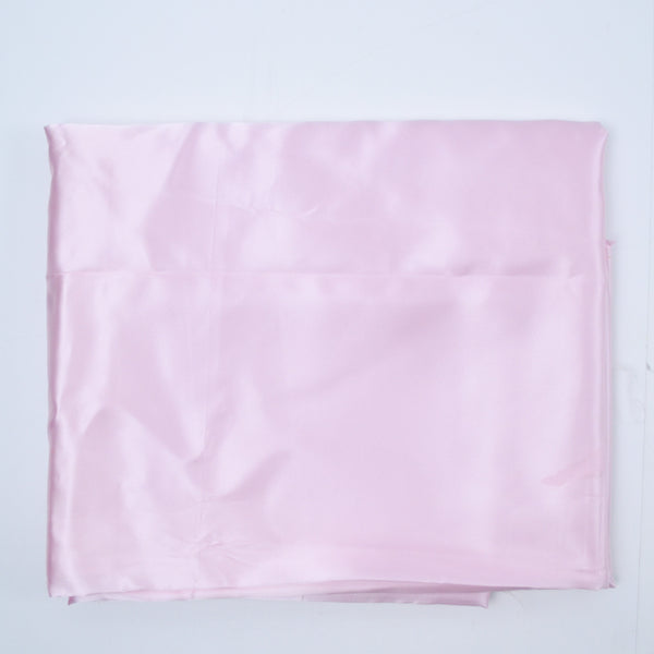 Light Pink Satin Woven Fabric - 60" x 104"