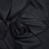 Black Synthetic Woven Fabric - 45" x 232"