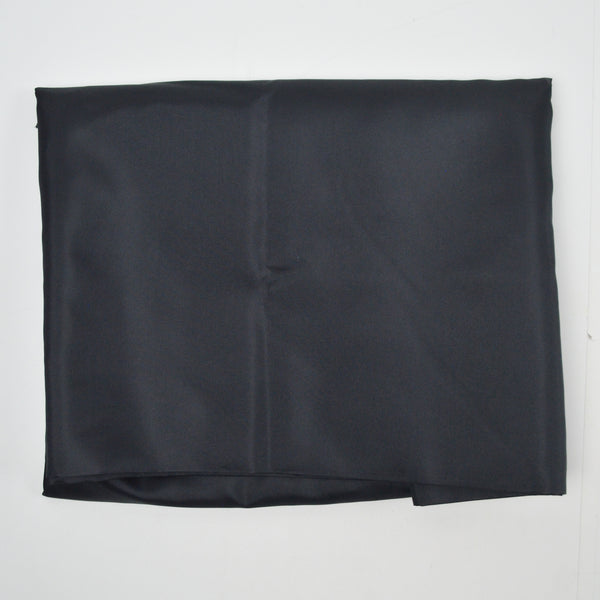 Black Synthetic Woven Fabric - 45" x 232"