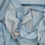 Blue Quilting Weight Woven Fabric - 44" x 144" - Sun Faded at Edges