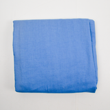 Blue Quilting Weight Woven Fabric - 44" x 144" - Sun Faded at Edges