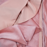 Dusty Pink Velvet Upholstery Fabric - 57" x 92"
