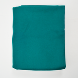 Teal Boiled Wool Fabric - 48" x 64"
