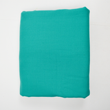 Bright Teal Woven Suiting Fabric - 60" x 186"