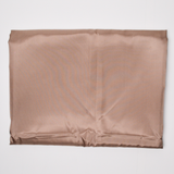 Taupe Shiny Ribbed Grosgrain Woven Fabric - 46" x 140"