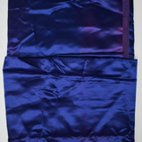 Dark Purple-Blue Satin Woven Fabric - 44" x 152"
