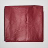 Dark Red Woven Fabric with Stain-Resistant Coating - 49" x 136"