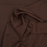 Brown Polyester Twill Woven Fabric - 60" x 120"