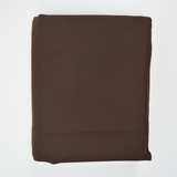 Brown Polyester Twill Woven Fabric - 60" x 120"