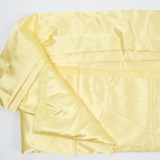 Light Yellow Satin Woven Fabric - 54" x 108"
