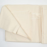 Off-White Organic Cotton Denim Twill Woven Fabric - 64" x 92"