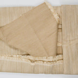 Beige Diamond Twill Jacquard Woven Fabric - 21" x 144"