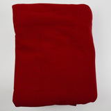 Dark Red Fleece Fabric - 62" x 84"