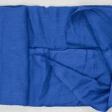 Bright Blue Drapey Woven Fabric - 58" x 90"