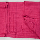 Hot Pink Woven Drapery Fabric - 72" x 114"