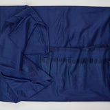 Navy Blue Athletic Mesh Knit Fabric - 74" x 144"