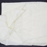 White Semi-Sheer Woven Lining Fabric - 45" x 116"