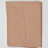 Brown Geometric Print Stain Resistant-Coated Woven Drapery Fabric - 44" x 128"