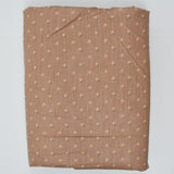 Brown Geometric Print Stain Resistant-Coated Woven Drapery Fabric - 54" x 400"