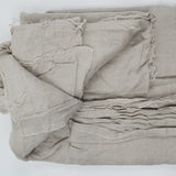 Beige Thick Woven Fabric - 54" x 148"