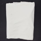 White Stretch Knit Fabric - 60" x 132"