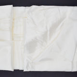 Shiny White Woven Fabric - 44" x 196"